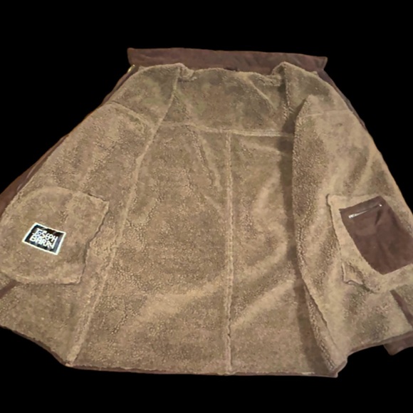 Vintage Joseph Barry By Adler brown Suede Jacket Sz L Unisex Pristine Condition - Picture 7 of 9